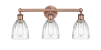 Edison Bath Vanity Light Cast Brass Finish