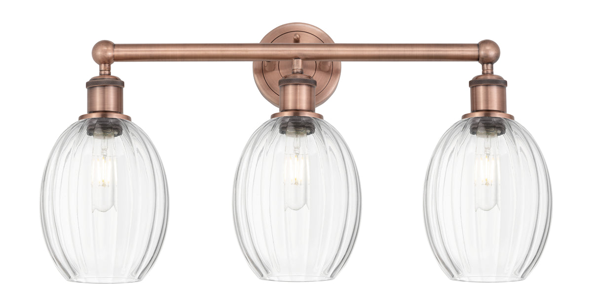 Preston Bulb 24-Inch 3-Light Bath Vanity Light 13-Inch High