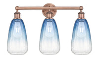 Brookhaven Almond 24-Inch 3-Light Bath Vanity Light 15.25-Inch High