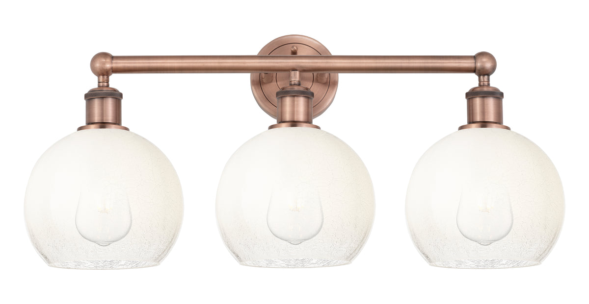 Brookhaven Globe 26-Inch 3-Light Bath Vanity Light