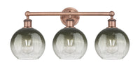 Brookhaven Globe 26-Inch 3-Light Bath Vanity Light