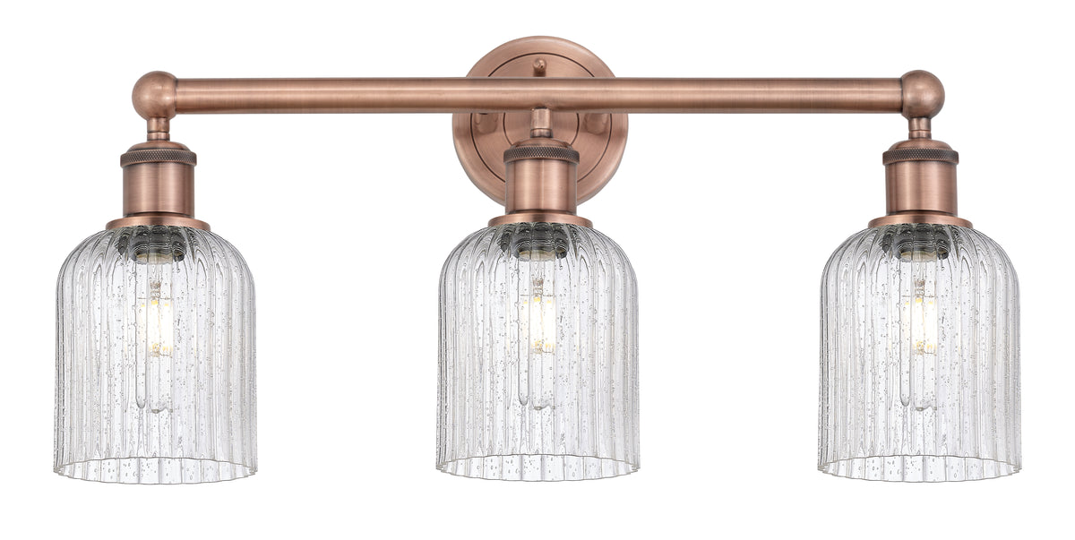 Bridal Veil 23-Inch 3-Light Bath Vanity Light 5-Inch Shade