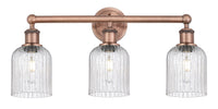 Bridal Veil 23-Inch 3-Light Bath Vanity Light 5-Inch Shade