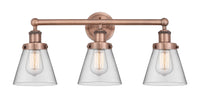 Cone 24-Inch 3-Light Bath Vanity Light 11.25-Inch High