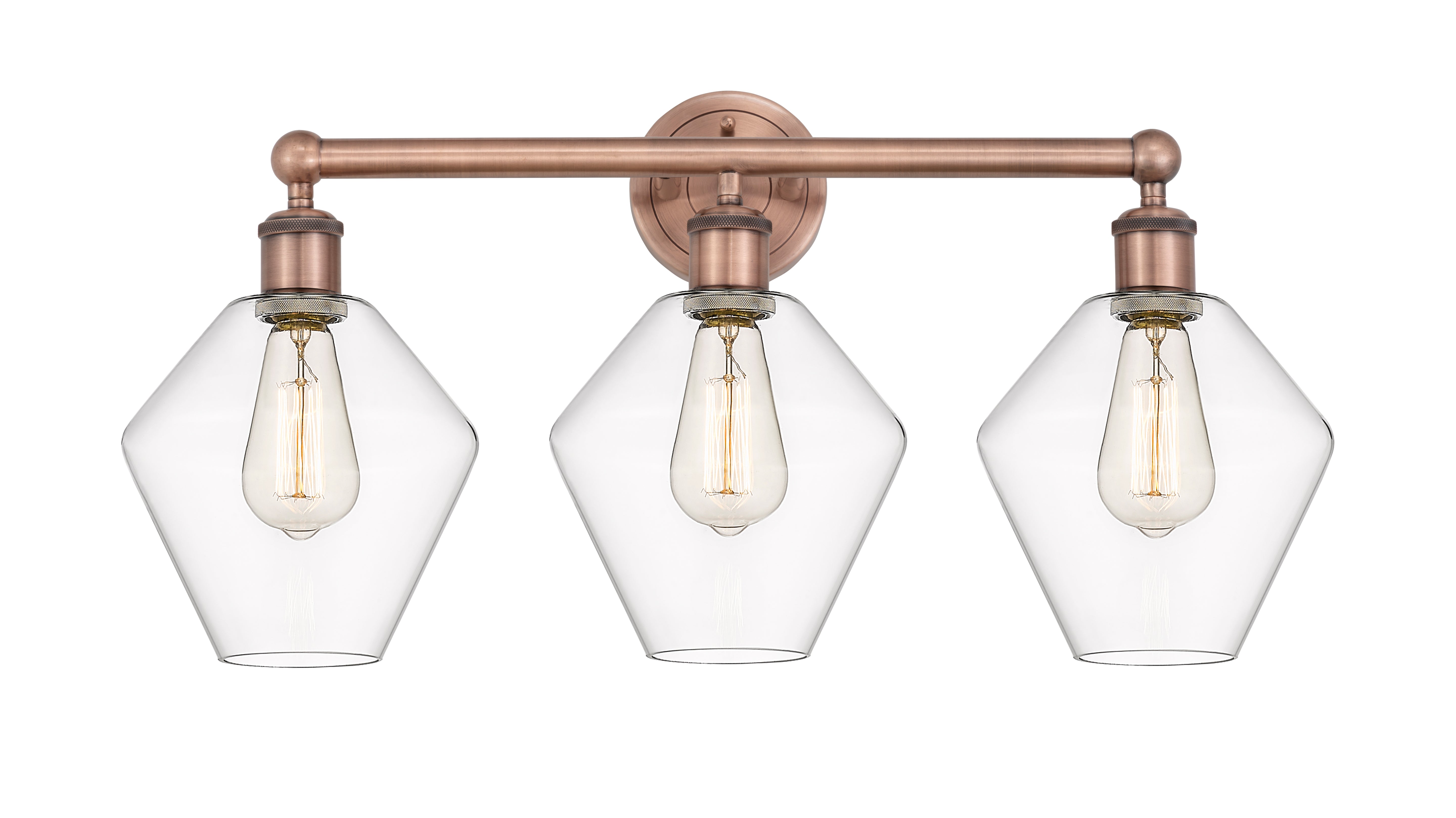 Edison Bath Vanity Light Cast Brass Finish