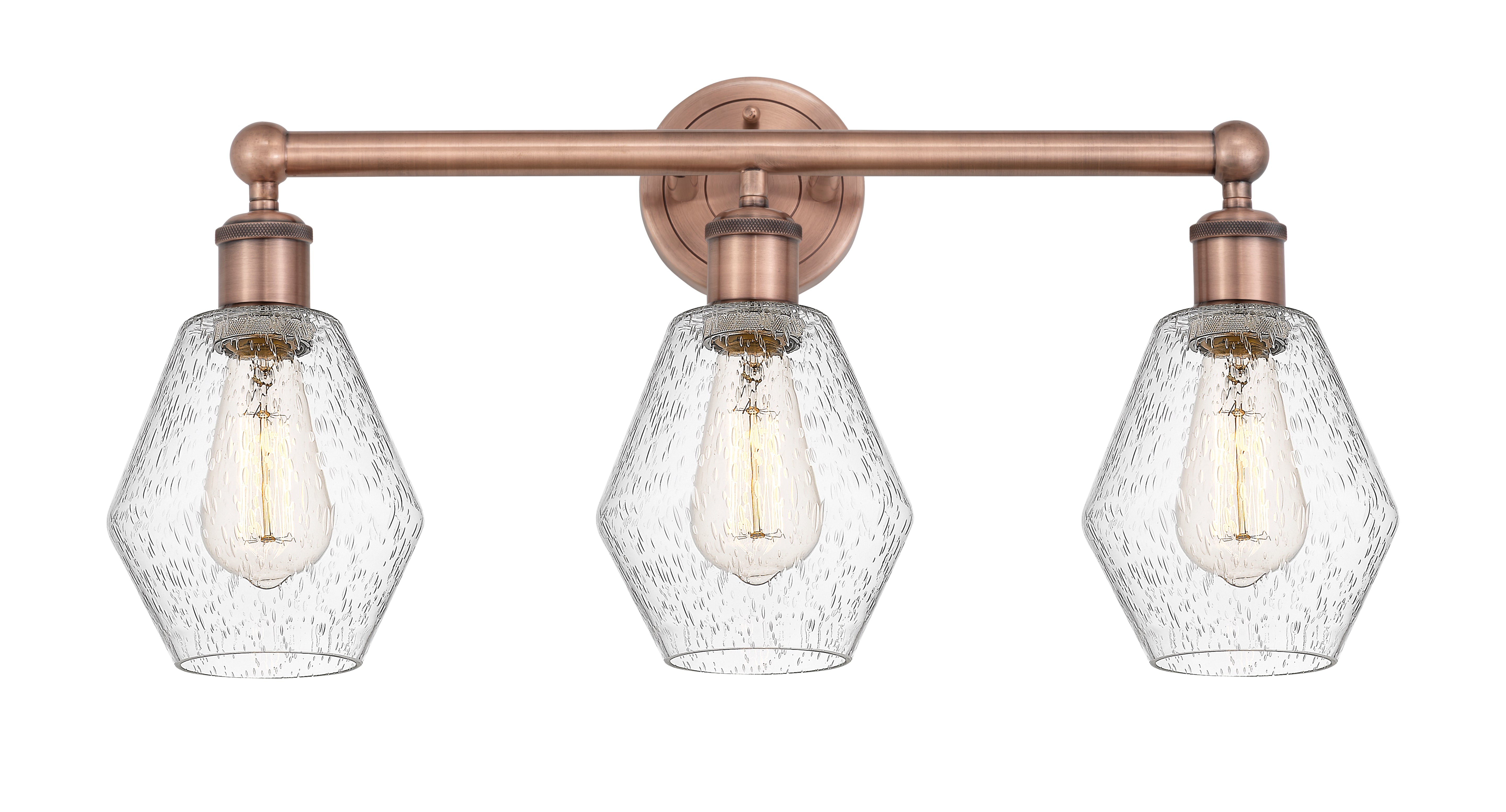 Edison Bath Vanity Light Cast Brass Finish
