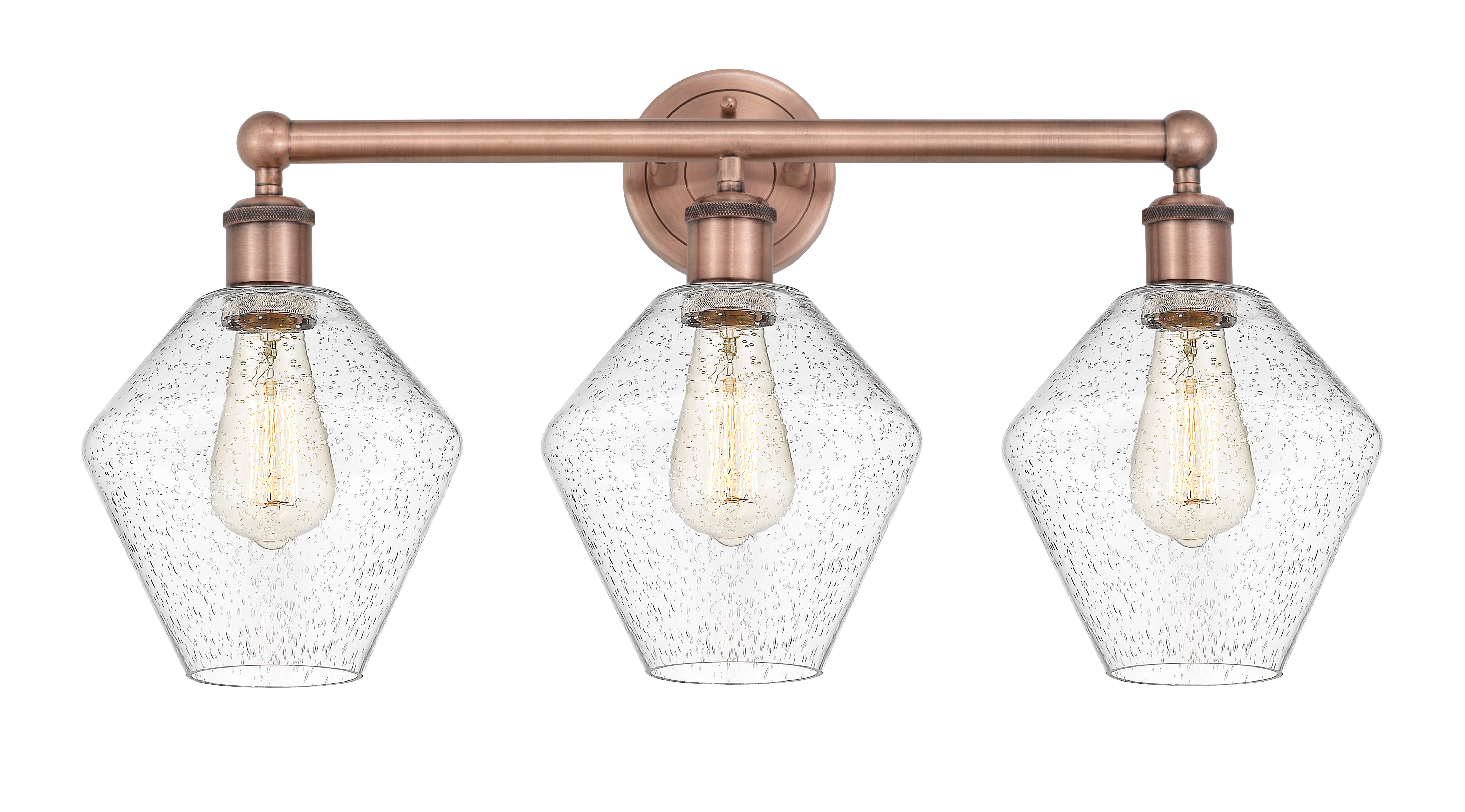 Edison Bath Vanity Light Cast Brass Finish