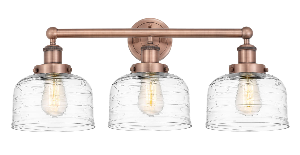 Bell 26-Inch 3-Light Bath Vanity Light Bowl Shade