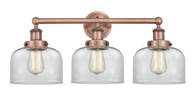 Edison Bath Vanity Light Cast Brass 25"