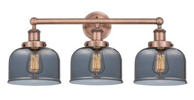 Edison Bath Vanity Light Cast Brass 25"