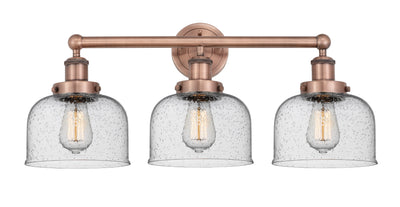 Edison Bath Vanity Light Cast Brass 25"