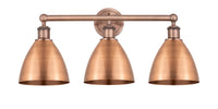 Edison Industrial, Farmhouse, Restoration-Vintage, Traditional Berkshire Metal Bath Vanity Light