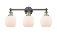 Edison Bath Vanity Light Woven Rattan Steel
