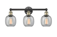 Edison Bath Vanity Light Woven Rattan Steel