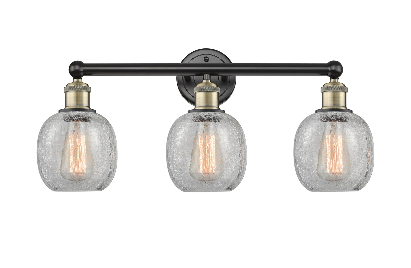 Edison Bath Vanity Light Woven Rattan Steel