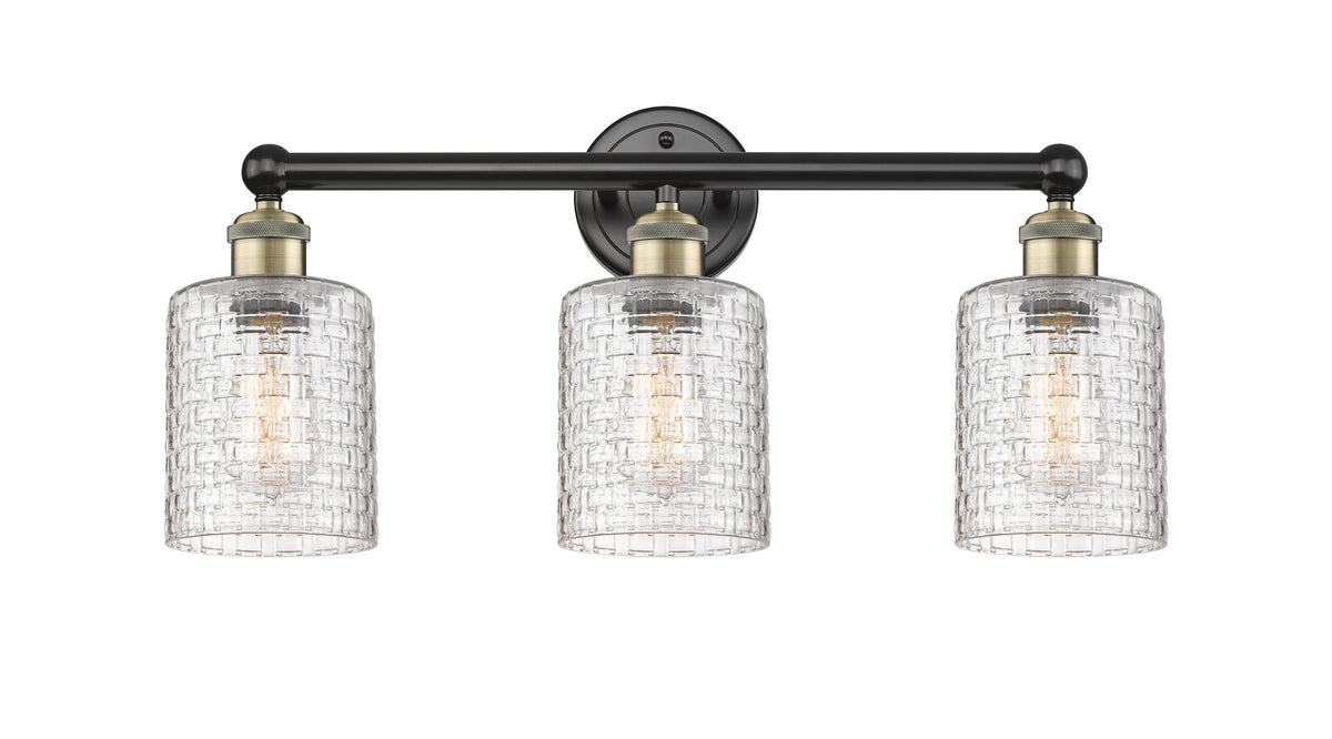 Cobbleskill 23-Inch 3-Light Bath Vanity Light 11.25-Inch High