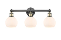 Edison Bath Vanity Light Cast Brass Steel