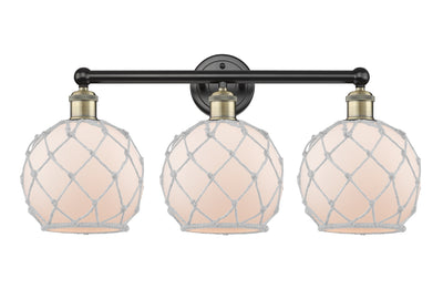 Edison Bath Vanity Light Cast Brass Steel