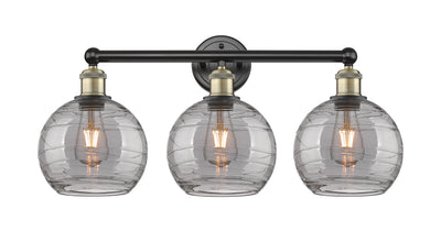 Edison Bath Vanity Light Cast Brass 3 Lights