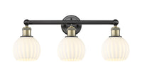 Edison Bath Vanity Light 3 Lights Brass