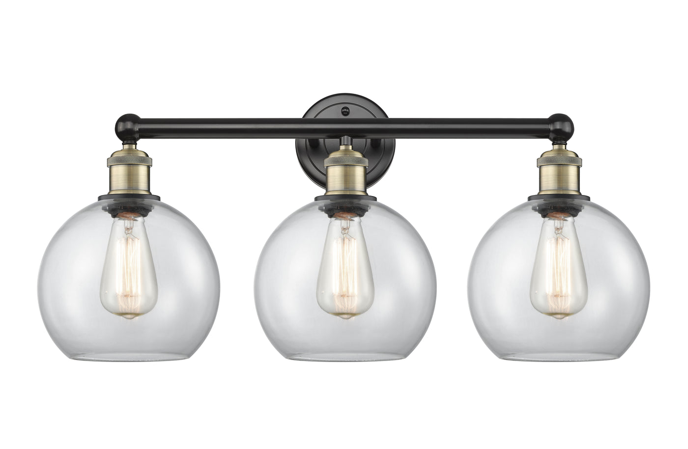Edison Bath Vanity Light Cast Brass Steel