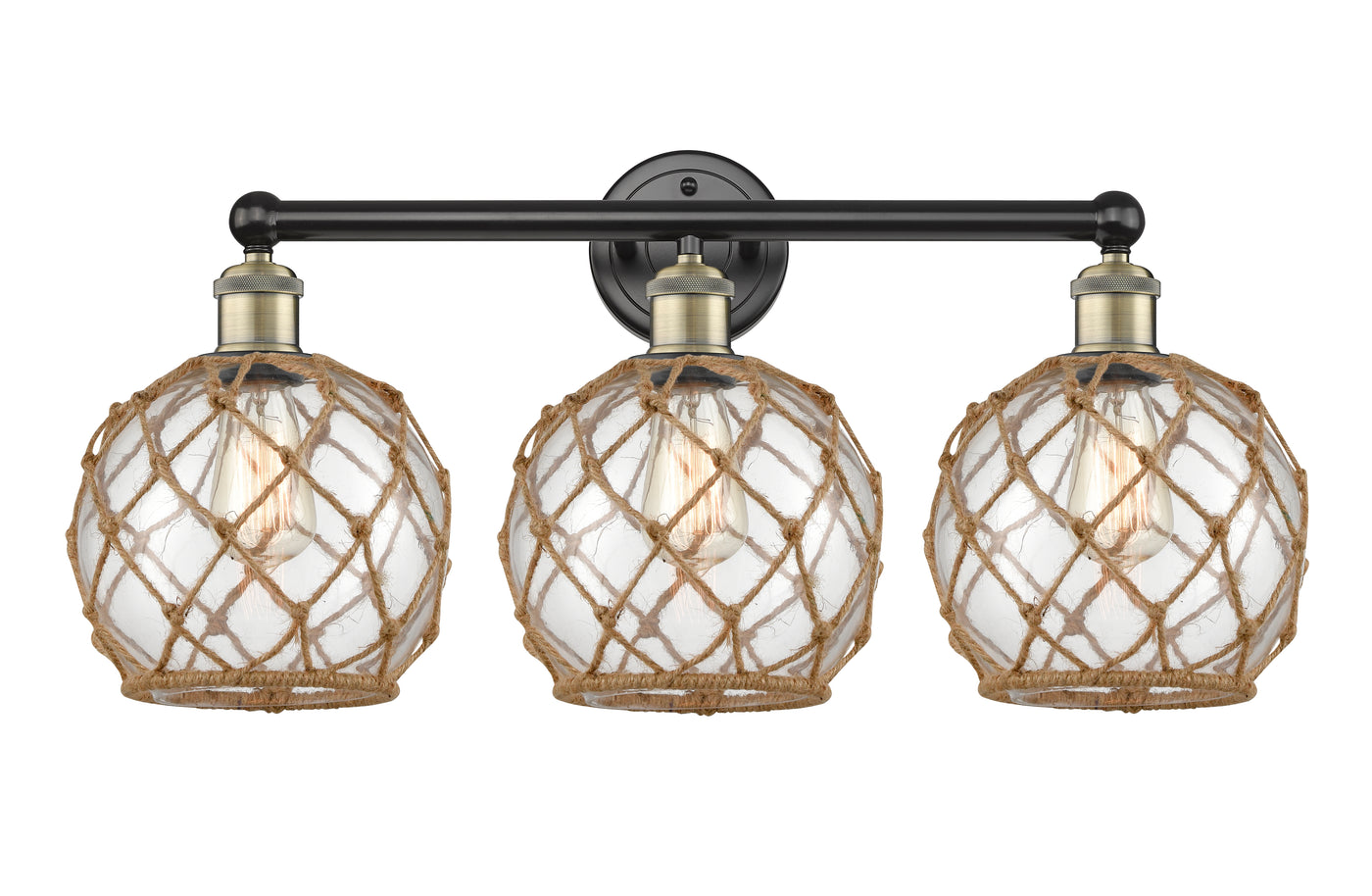 Edison Bath Vanity Light Cast Brass Steel
