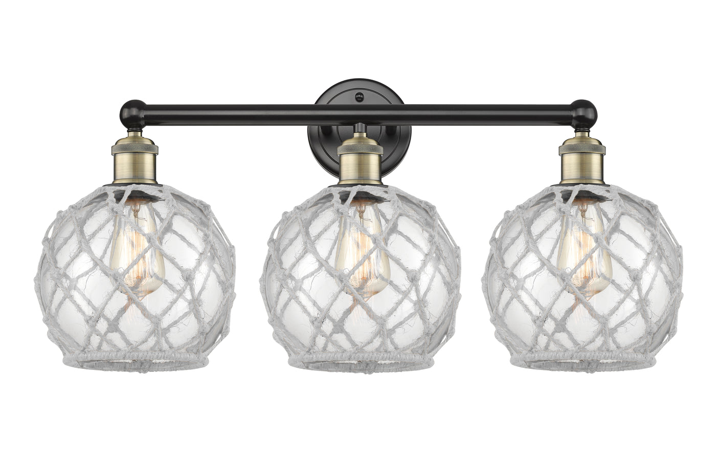 Edison Bath Vanity Light Cast Brass Steel