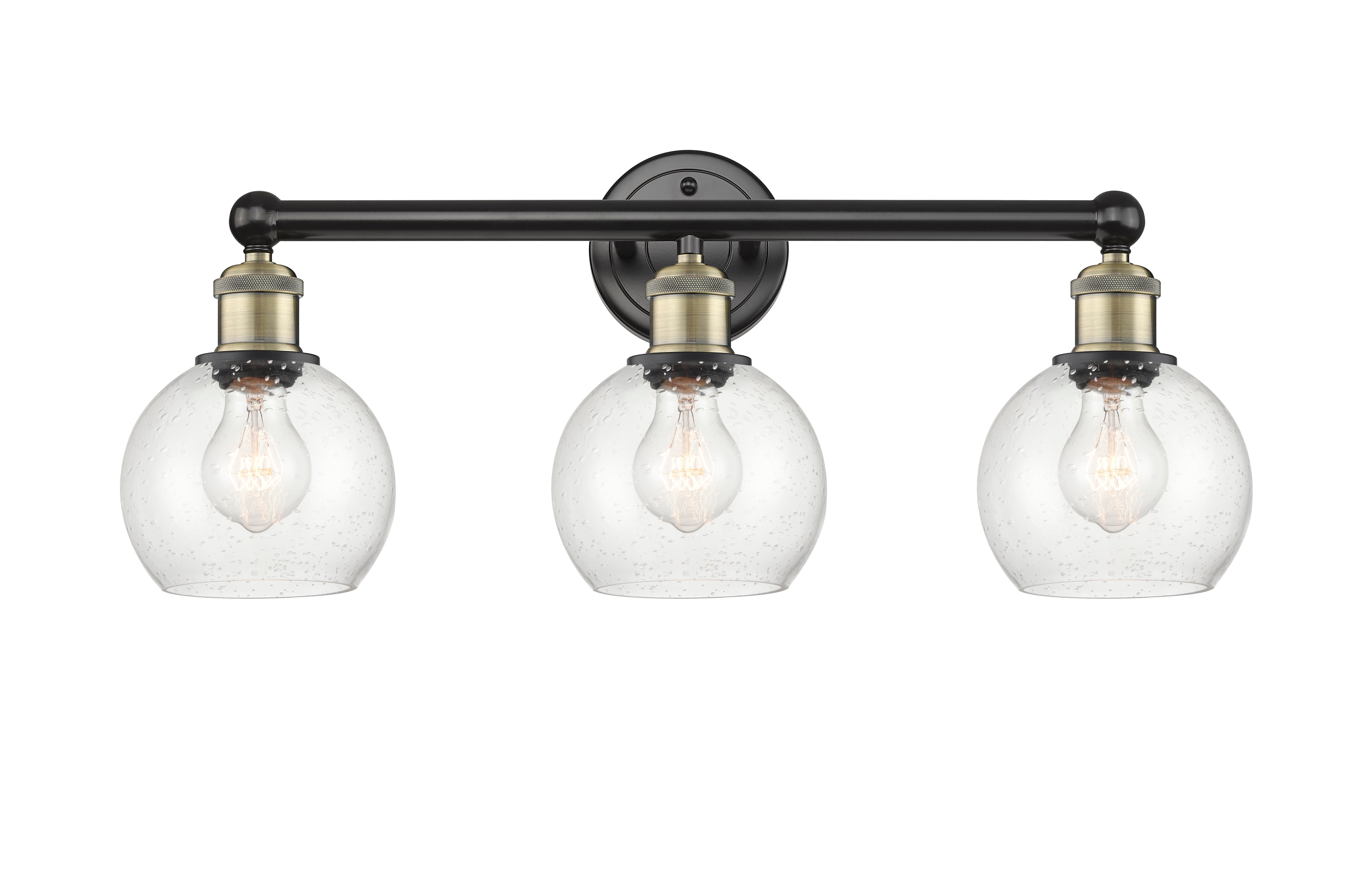 Edison Bath Vanity Light Cast Brass Steel