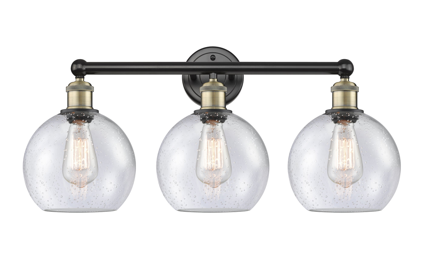 Edison Bath Vanity Light Cast Brass Steel