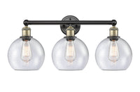 Edison Bath Vanity Light Cast Brass Steel