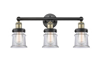 Canton 23-Inch 3-Light Bath Vanity Light 10.75-Inch High 7.125-Inch Extension