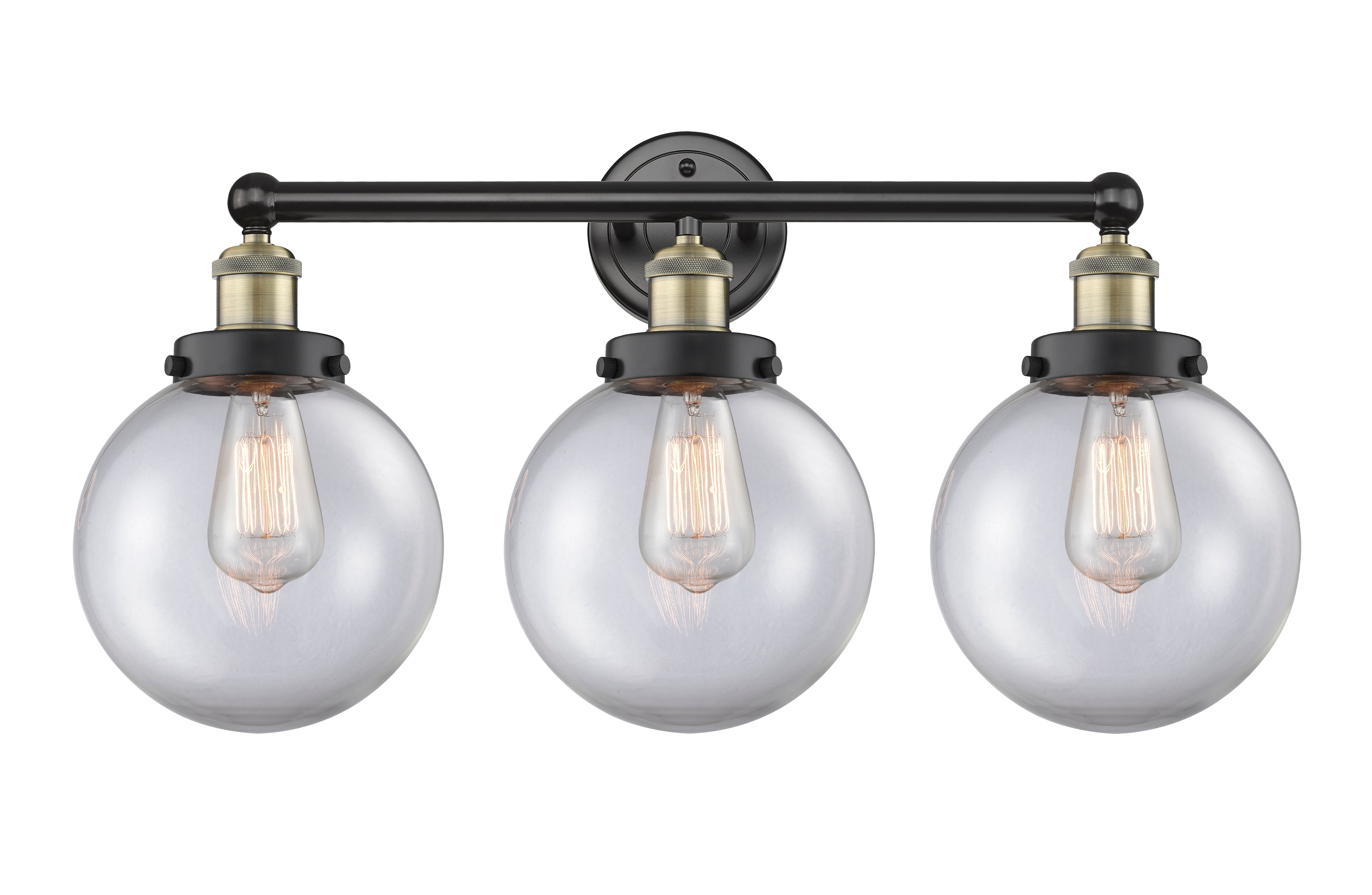 Edison Bath Vanity Light Cast Brass Steel