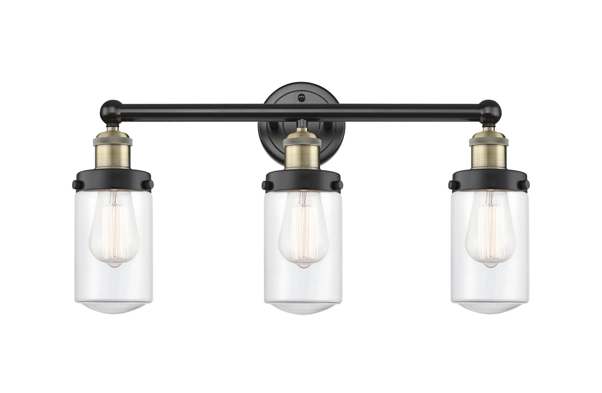 Dover 23-Inch 3-Light Bath Vanity Light 11.875-Inch High