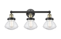 Olean 25-Inch 3-Light Bath Vanity Light Bowl Shade
