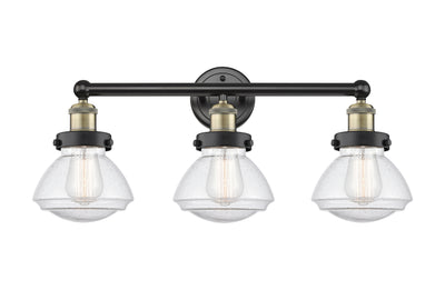 Edison Bath Vanity Light Cast Brass 3 Lights