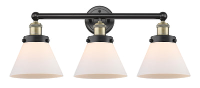 Edison Bath Vanity Light Cast Brass Glass