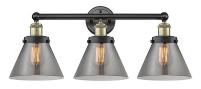 Edison Bath Vanity Light Cast Brass Glass