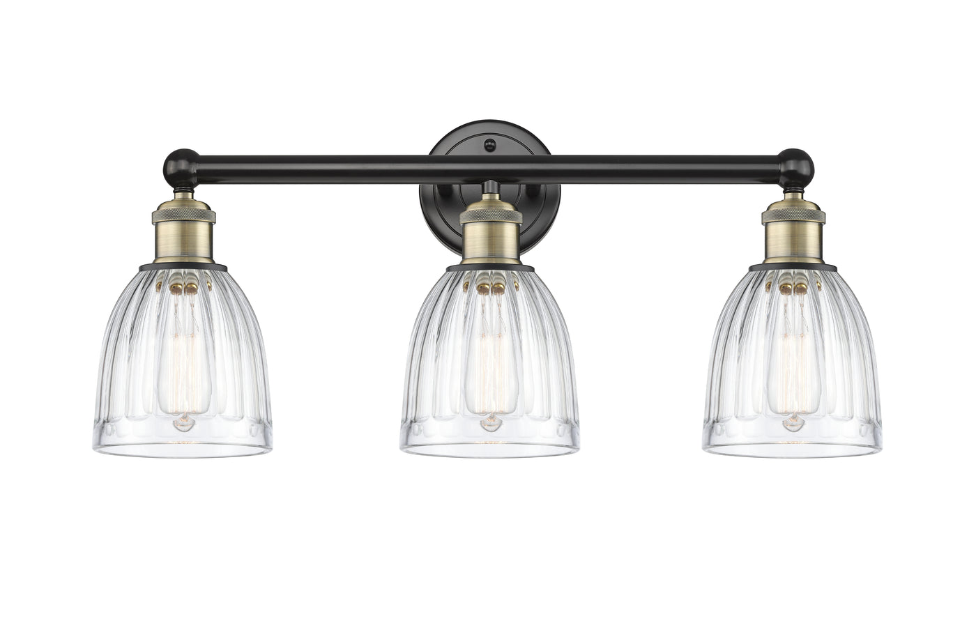 Edison Bath Vanity Light Cast Brass Finish