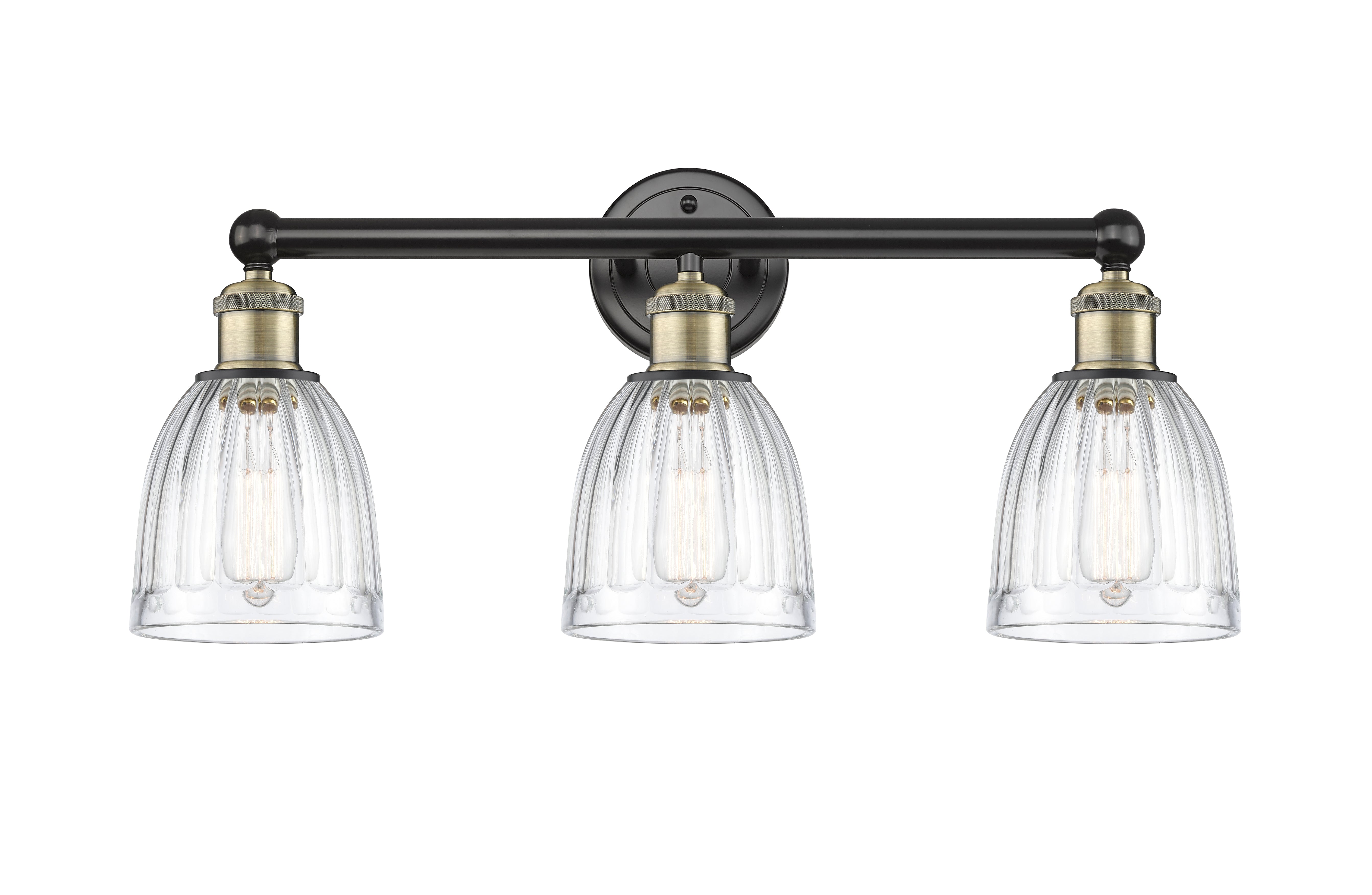Edison Bath Vanity Light Cast Brass Finish