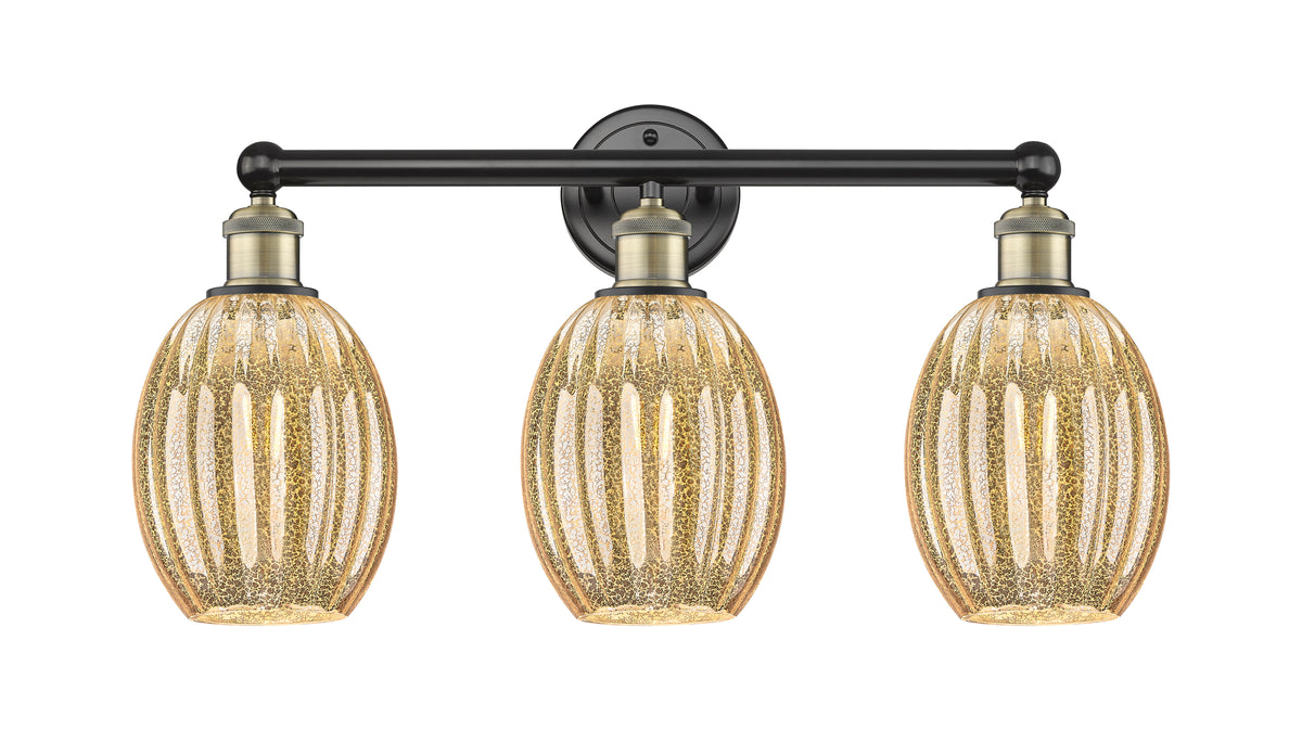 Preston Bulb 24-Inch 3-Light Bath Vanity Light 13-Inch High