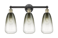 Brookhaven Almond 24-Inch 3-Light Bath Vanity Light 15.25-Inch High