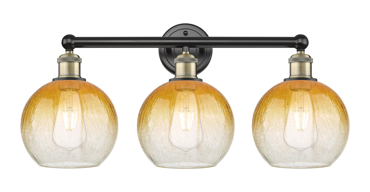 Brookhaven Globe 26-Inch 3-Light Bath Vanity Light