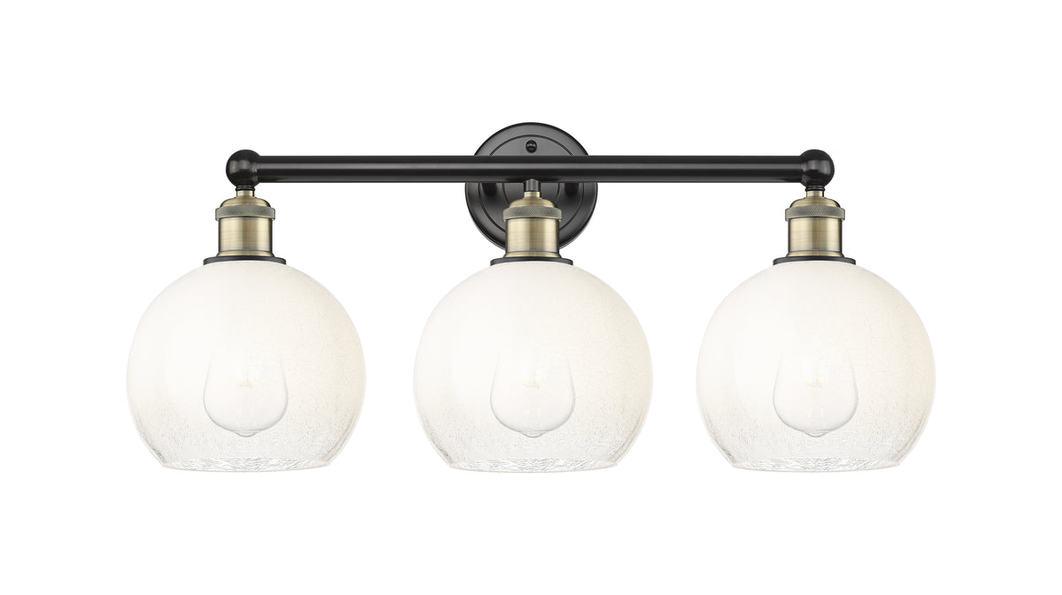Brookhaven Globe 26-Inch 3-Light Bath Vanity Light