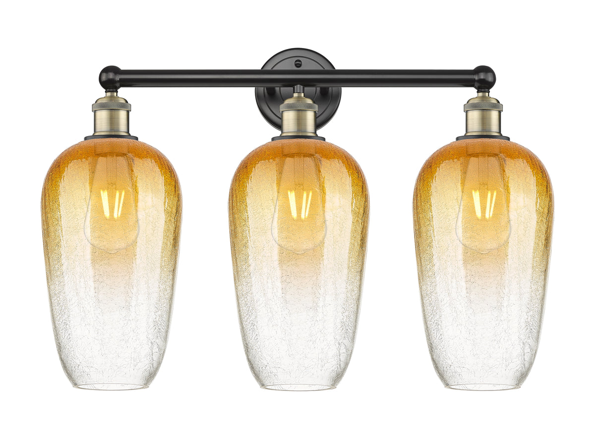 Brookhaven Flute 25-Inch 3-Light Bath Vanity Light 17.25-Inch High