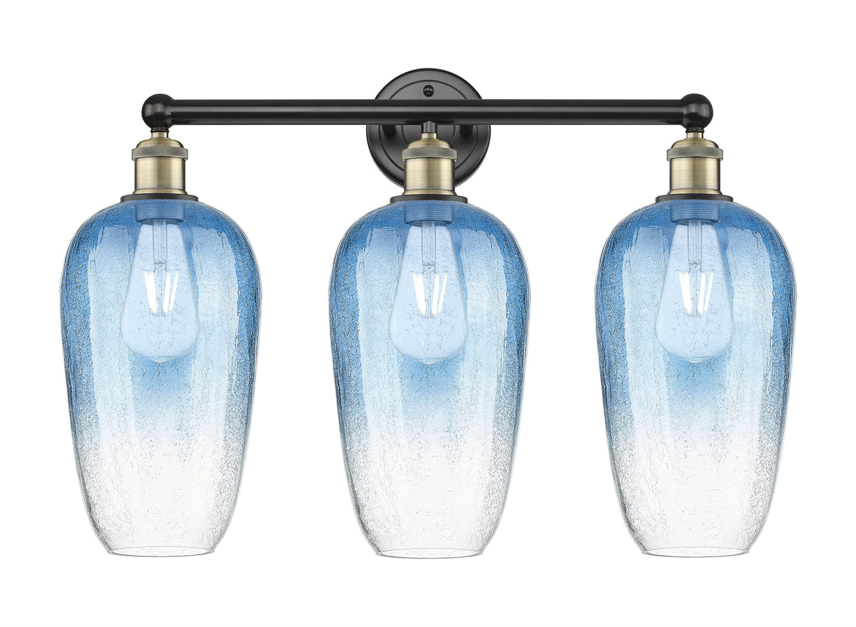 Brookhaven Flute 25-Inch 3-Light Bath Vanity Light 17.25-Inch High