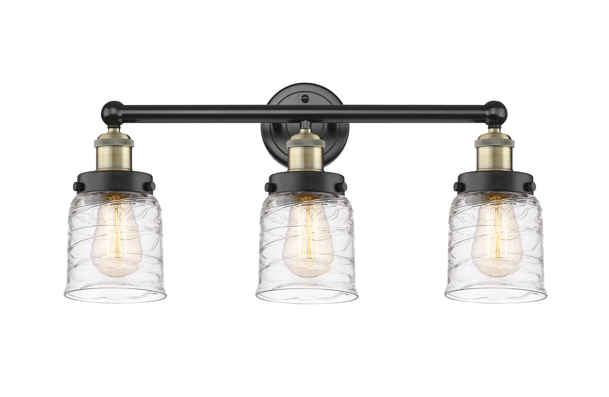Bell 23-Inch 3-Light Bath Vanity Light Bowl Shade