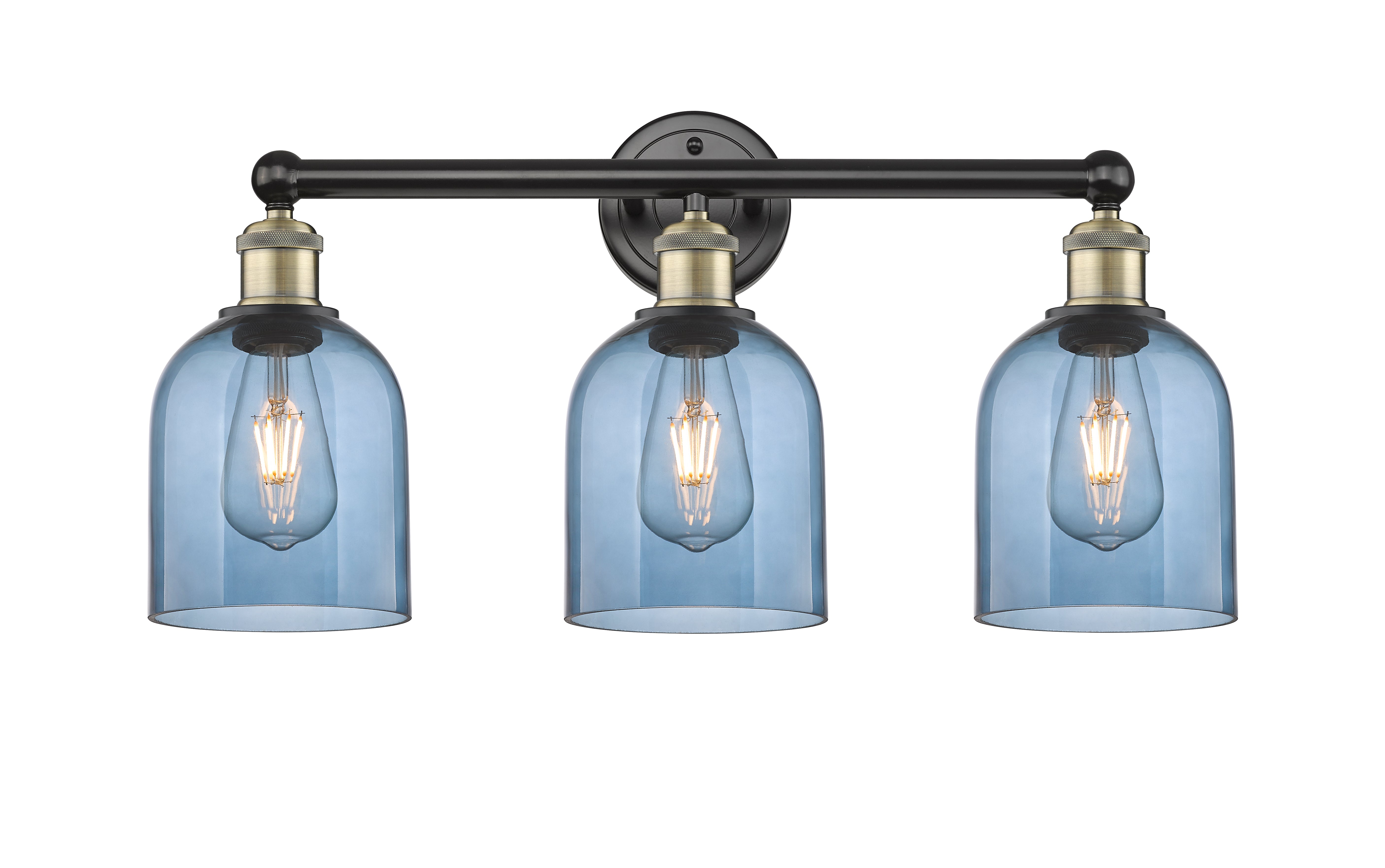 Edison Bath Vanity Light Cast Brass Steel