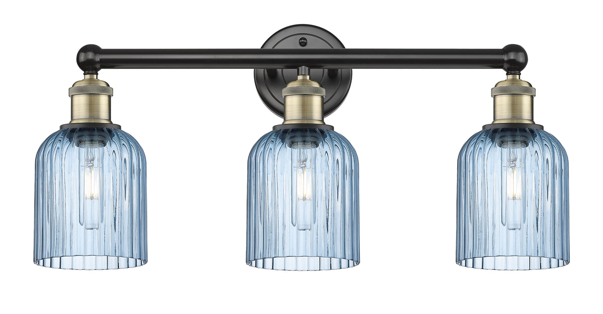 Bridal Veil 23-Inch 3-Light Bath Vanity Light 5-Inch Shade