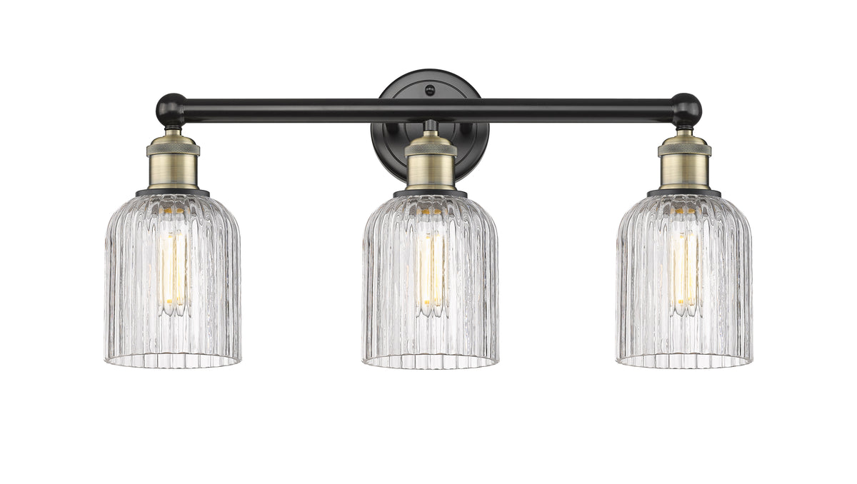 Bridal Veil 23-Inch 3-Light Bath Vanity Light 5-Inch Shade