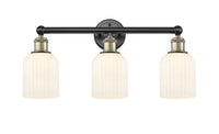 Bridal Veil 23-Inch 3-Light Bath Vanity Light 5-Inch Shade